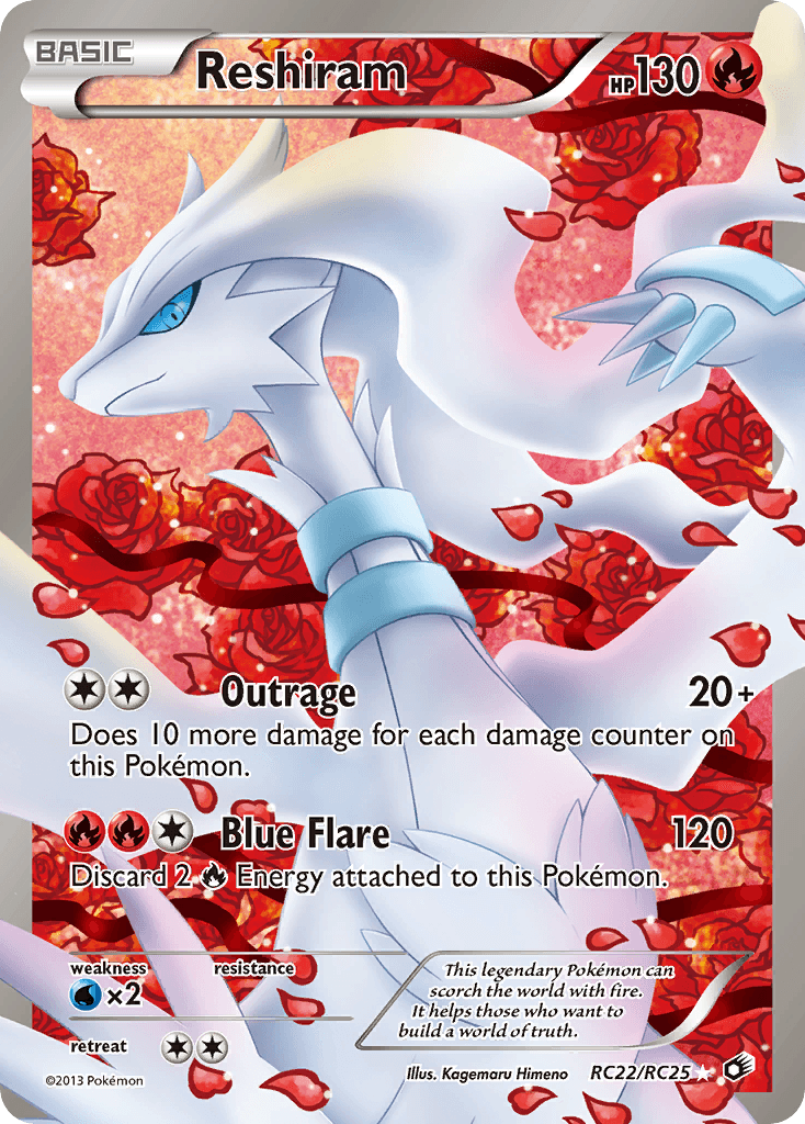 This legendary Pokémon can scorch the world with fire. It helps those who want to build a world of truth.
