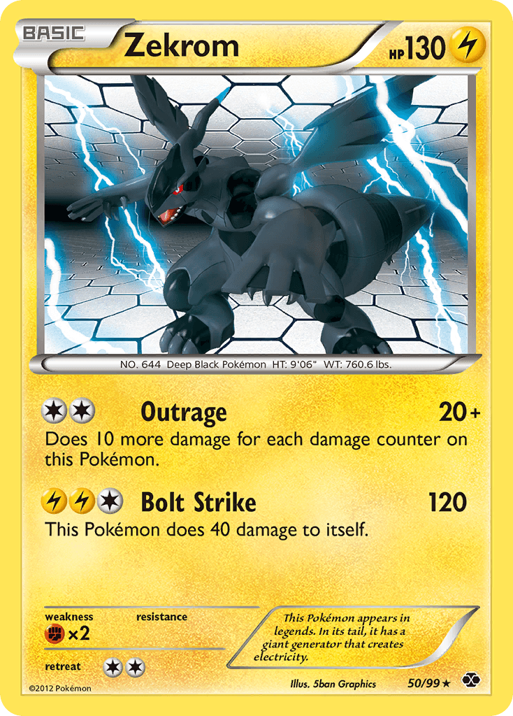 This Pokémon appears in legends. In its tail, it has a giant generator that creates electricity.