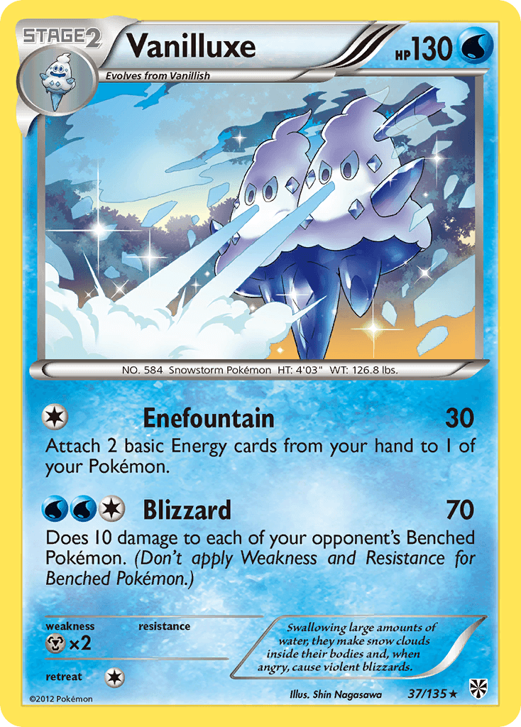 Swallowing large amounts of water, they make snow clouds inside their bodies and, when angry, cause violent blizzards.