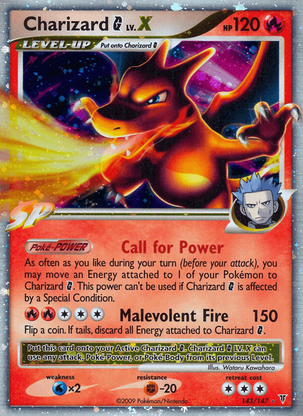Charizard G LV.X - Supreme Victors (SV)