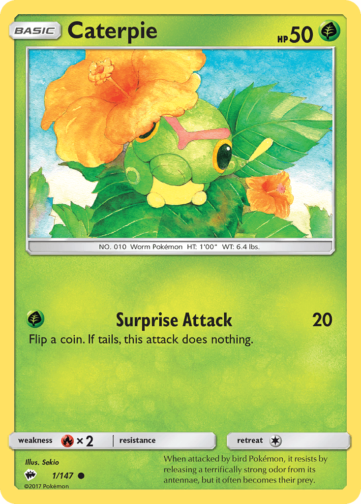 When attacked by bird Pokémon, it resists by releasing a terrifically strong odor from its antennae, but it often becomes their prey.