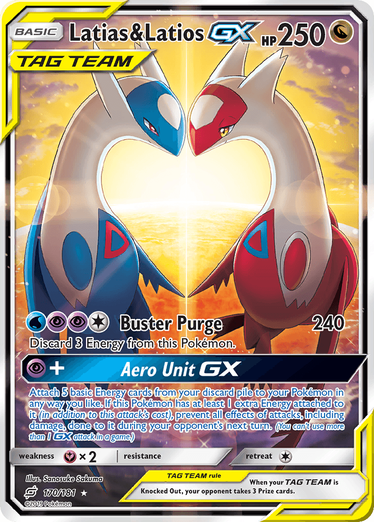 Latias & Latios-GX - Team Up (TEU)