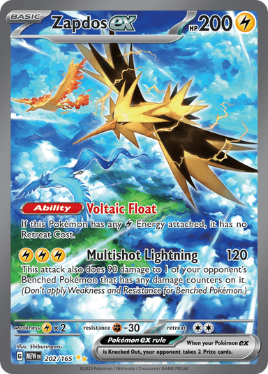 Zapdos ex | Kyo Cards