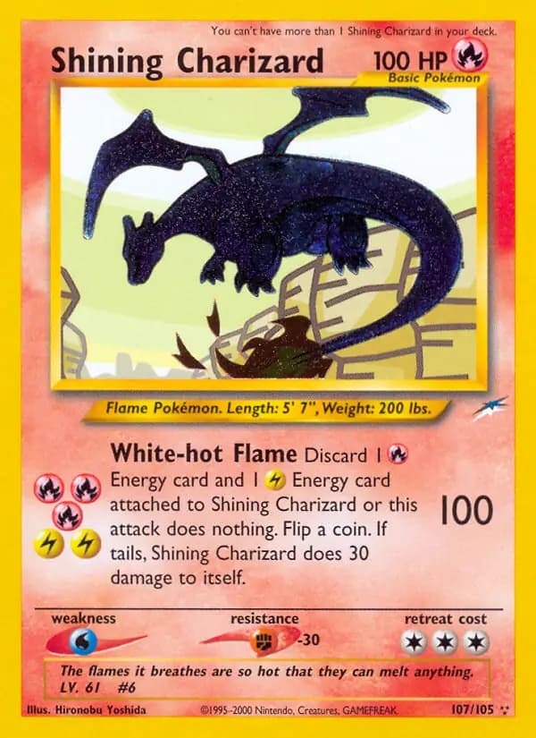 Shining Charizard (Unlimited) - Neo Destiny 