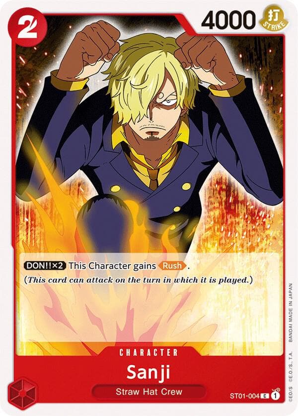 [DON!! x2] This Character gains [Rush]. <em>(This card can attack on the turn in which it is played.)</em>