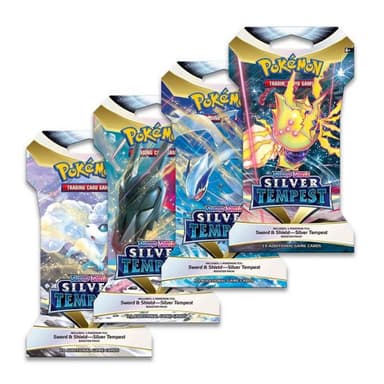 Silver Tempest Sleeved Booster Pack Art Bundle [Set of 4]