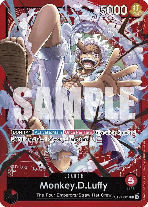 [DON!! x1] [Activate: Main] [Once Per Turn] Give up to 2 rested DON!! cards to 1 of your Characters.