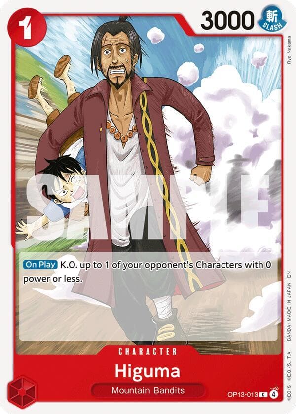 [On Play] K.O. up to 1 of your opponent's Characters with 0 power or less.
