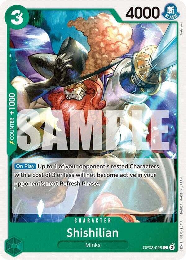[On Play] Up to 1 of your opponent's rested Characters with a cost of 3 or less will not become active in your opponent's next Refresh Phase.