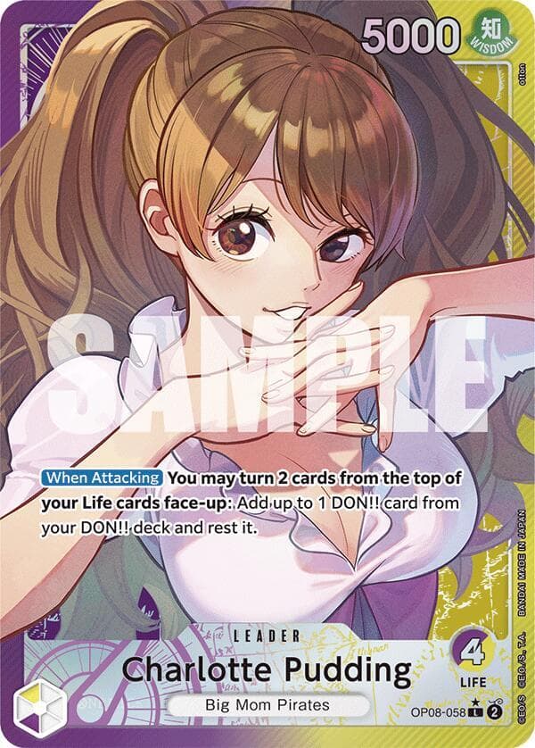 [When Attacking] You may turn 2 cards from the top of your Life cards face-up: Add up to 1 DON!! card from your DON!! deck and rest it.