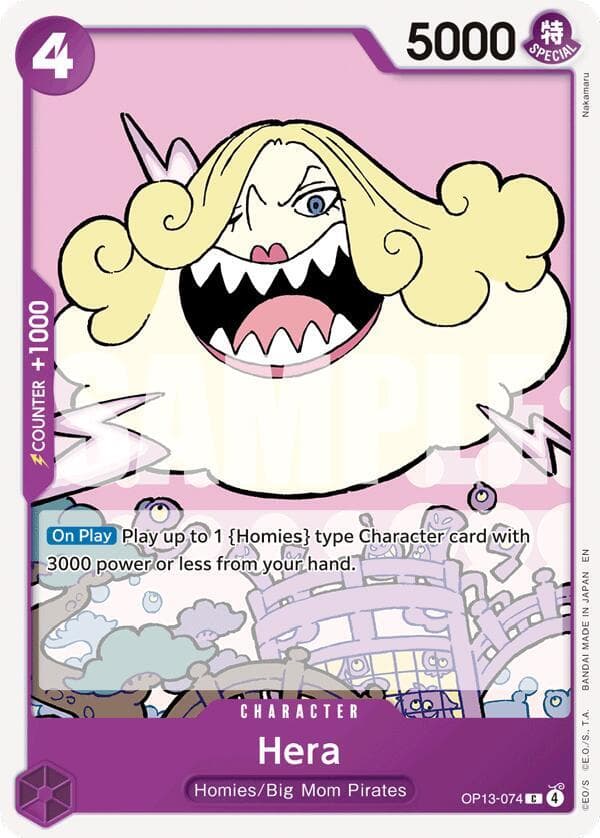 [On Play] Play up to 1 [Homies] type Character card with 3000 power or less from your hand.