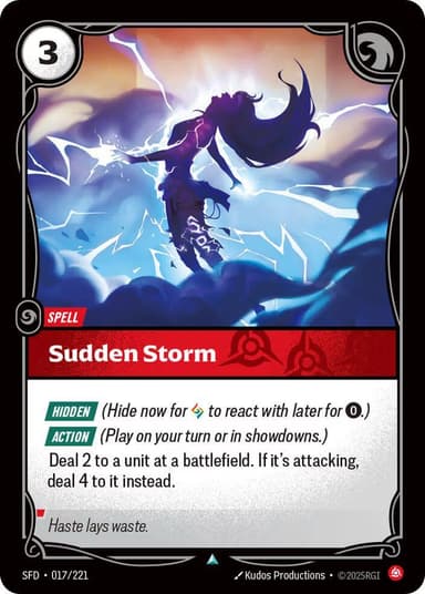 Sudden Storm