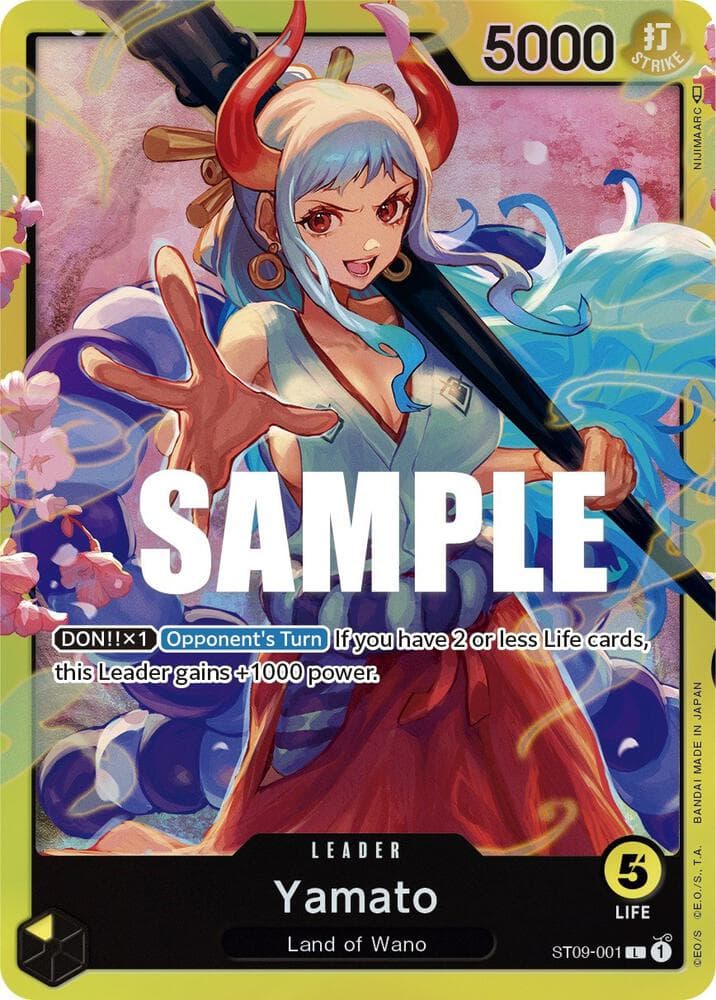 [DON!! x1] [Opponent's Turn] If you have 2 or less Life cards, this Leader gains +1000 power.