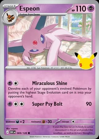 Espeon (30th Celebration)