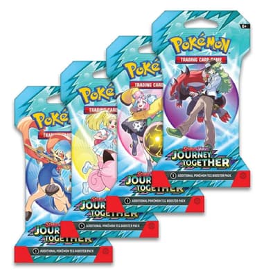 Journey Together Sleeved Booster Pack Art Bundle [Set of 4]