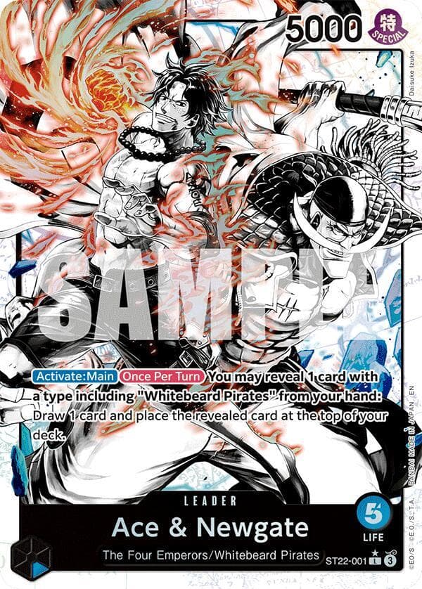 [Activate: Main] [Once Per Turn] <strong>You may reveal 1 card with a type including "Whitebeard Pirates" from your hand:</strong> Draw 1 card and place the revealed card at the top of your deck.