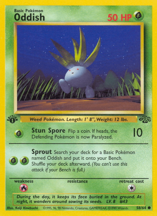 During the day, it keeps its face buried in the ground. At night, it wanders around sowing its seeds.