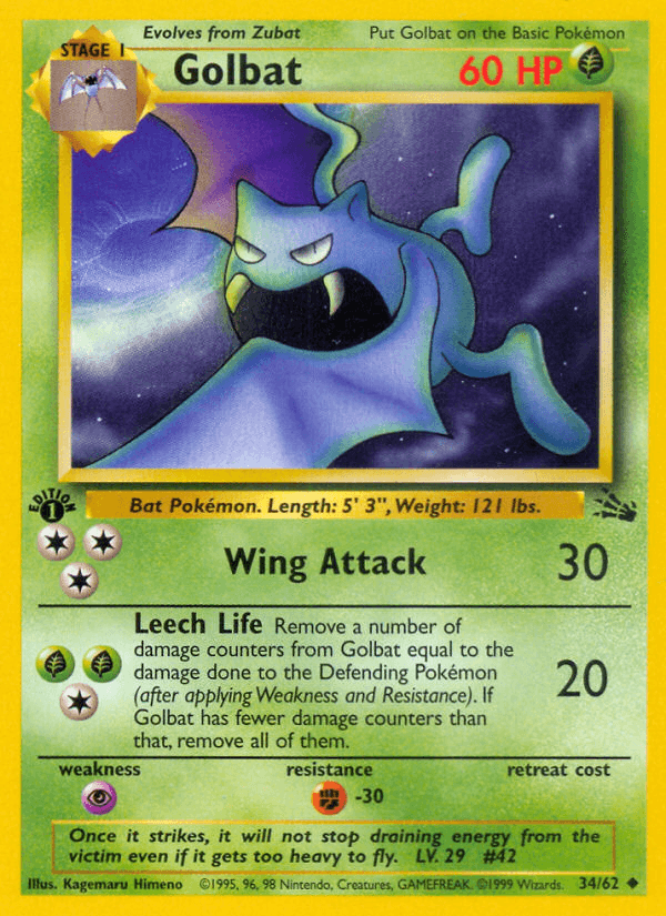 Once it strikes, it will not stop draining energy from the victim even if it gets too heavy to fly.