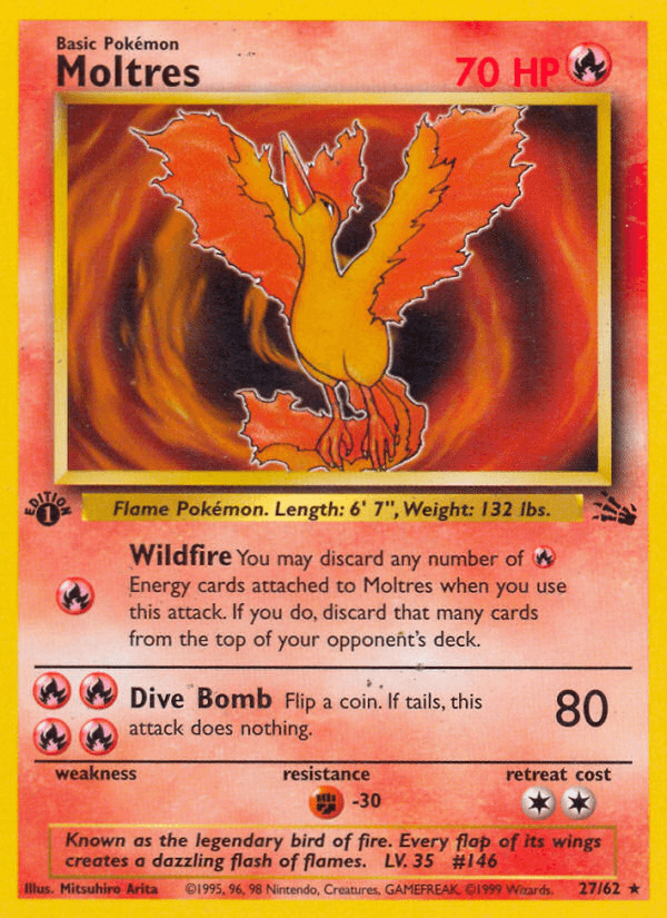 Known as the legendary bird of fire. Every flap of its wings creates a dazzling flash of flames.