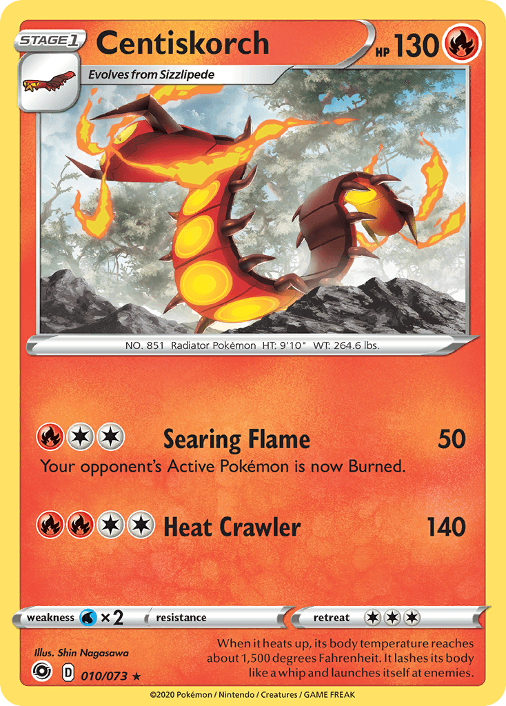 When it heats up, its body temperature reaches about 1,500 degrees Fahrenheit. It lashes its body like a whip and launches itself at enemies.