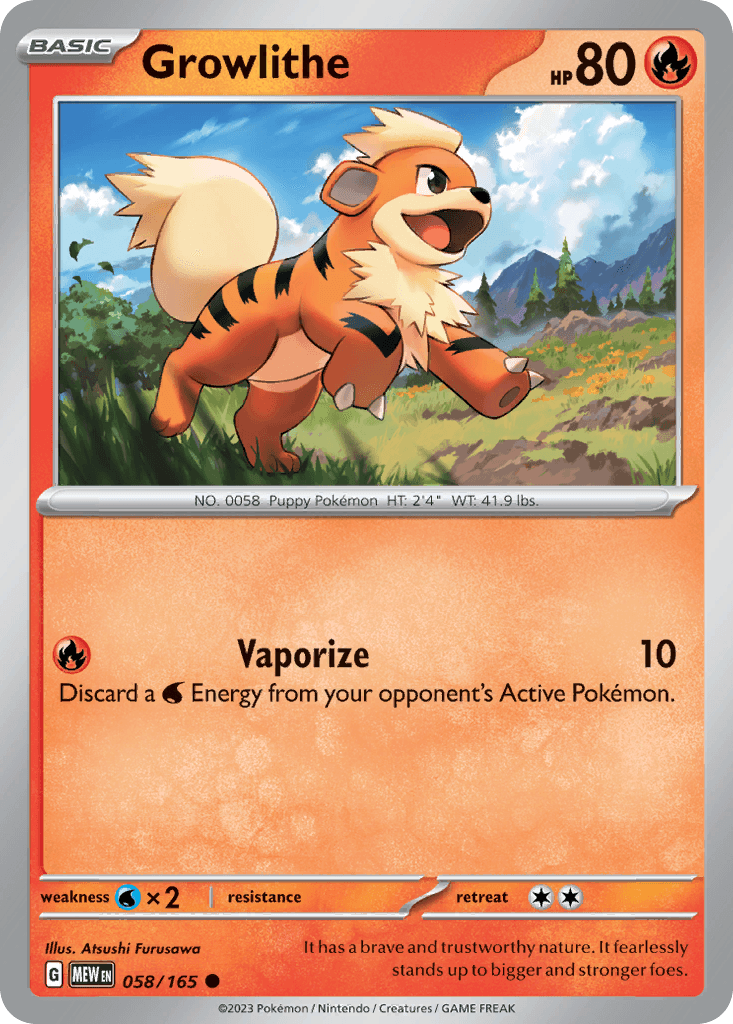 It has a brave and trustworthy nature. It fearlessly stands up to bigger and stronger foes.