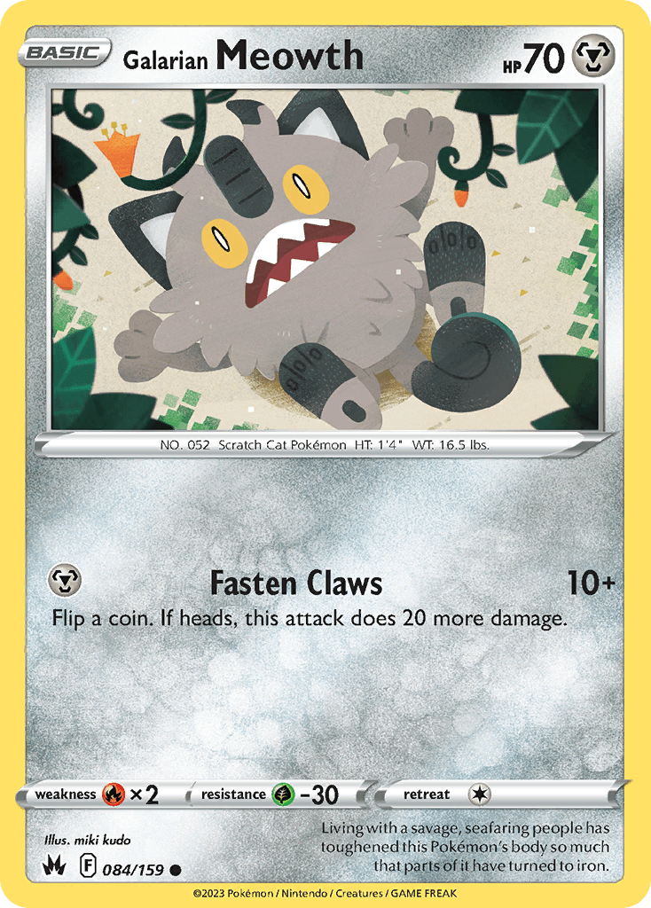 Living with a savage, seafaring people has toughened this Pokémon's body so much that parts of it have turned to iron.