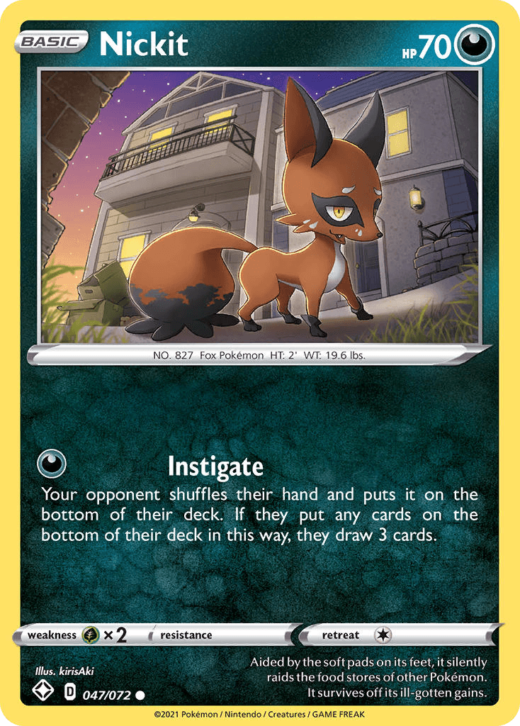 Aided by the soft pads on its feet, it silently raids the food stores of other Pokémon. It survives off its ill-gotten gains.