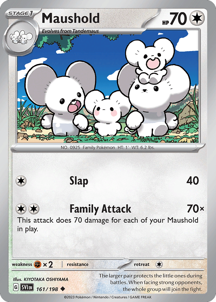 The larger pair protects the little ones during battles. When facing strong opponents, the whole group will join the fight.