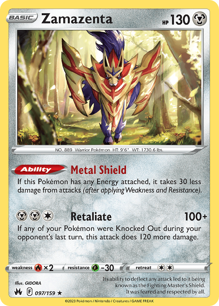 Its ability to deflect any attack led to it being known as the Fighting Master's Shield. It was feared and respected by all.