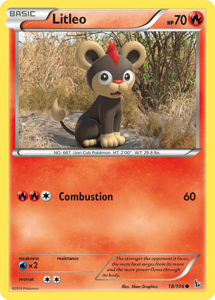The stronger the opponent it faces, the more heat surges from its mane and the more power flows through its body.