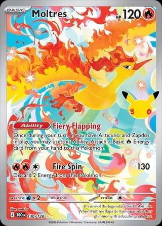 Moltres (30th Celebration)