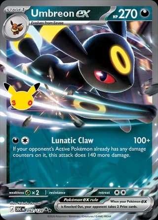 Umbreon ex (30th Celebration)