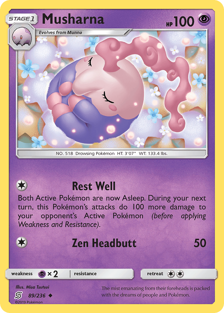 The mist emanating from their foreheads is packed with the dreams of people and Pokémon.