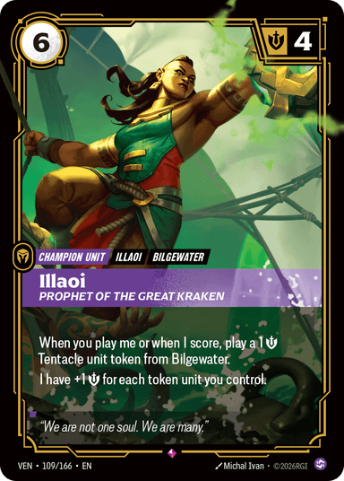 Illaoi Prophet of the Great Kraken