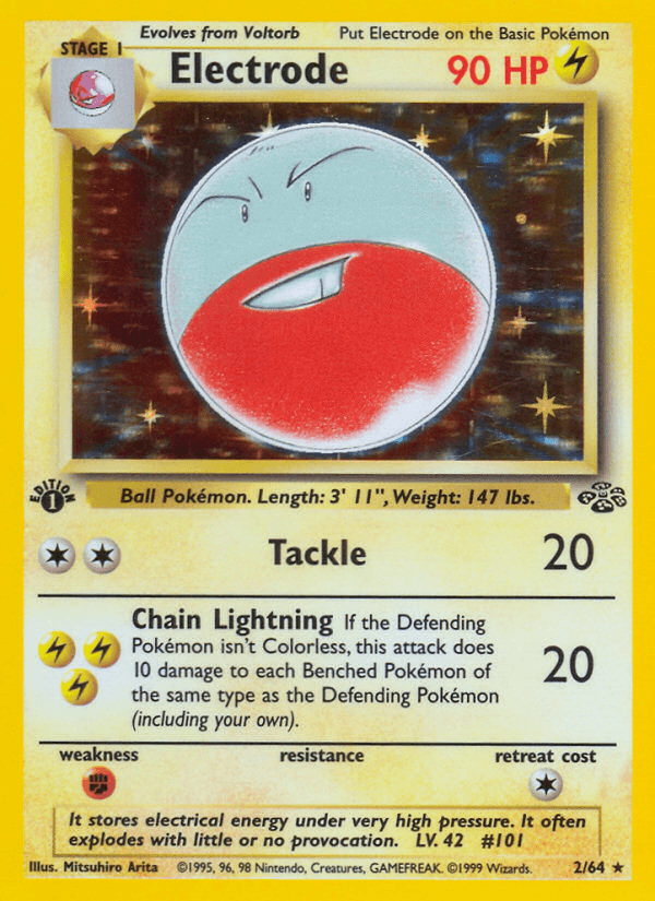 It stores electrical energy under very high pressure. It often explodes with little or no provocation.