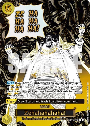 Zehahahahaha! (Alternate Art)