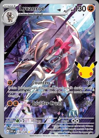 Lycanroc (30th Celebration)