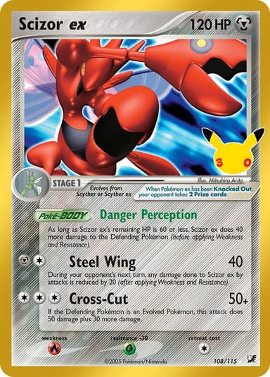 Scizor ex (30th Celebration)