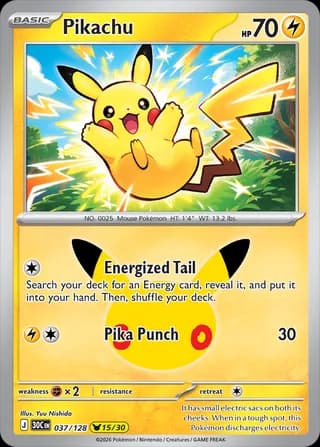 Pikachu (30th Celebration)