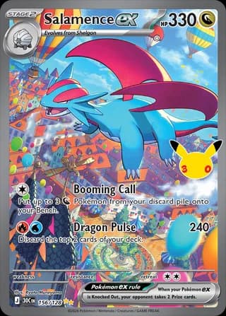 Salamence ex (30th Celebration)