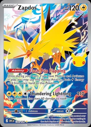 Zapdos (30th Celebration)