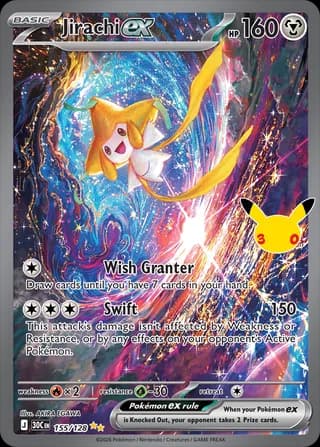 Jirachi ex (30th Celebration)