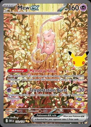 Mew ex (30th Celebration)
