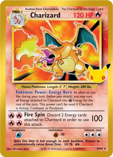 Charizard (30th Celebration)