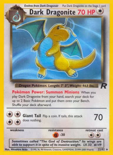 Dark Dragonite (Unlimited)