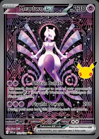 Mewtwo ex (30th Celebration)