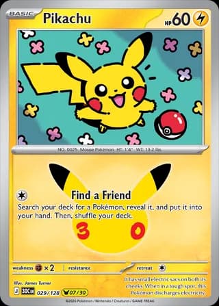 Pikachu (30th Celebration)