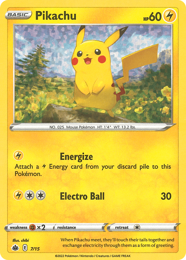 When Pikachu meet, they'll touch their tails together and exchange electricity through them as a form of greeting.