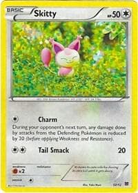 It shows its cute side by chasing its own tail until it gets dizzy.