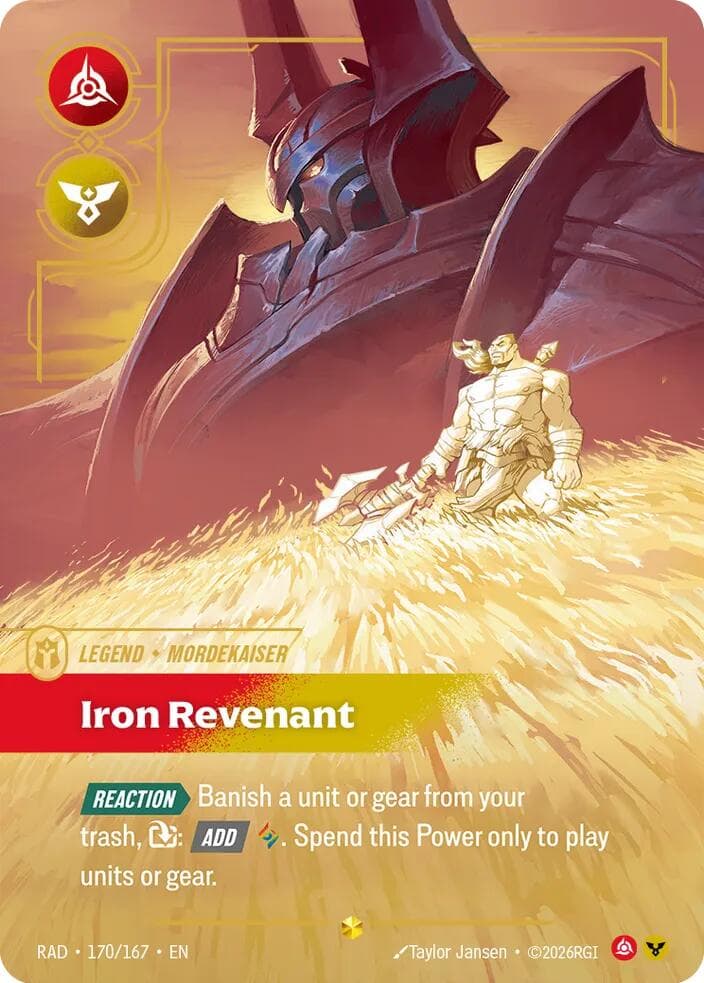 Time Revenant Mordekaiser - Iron Revenant (Overnumbered) | Kyo Cards